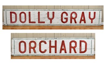 A large vintage two-part,