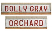 A large vintage two-part, sing