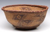 A LARGE YORUK BASKETRY BOWL 18