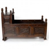 A late 17th Century carved oak