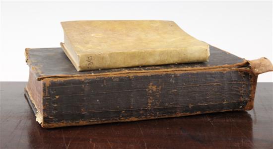 A late 17th century hand written