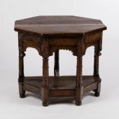 A late 17th Century oak creden