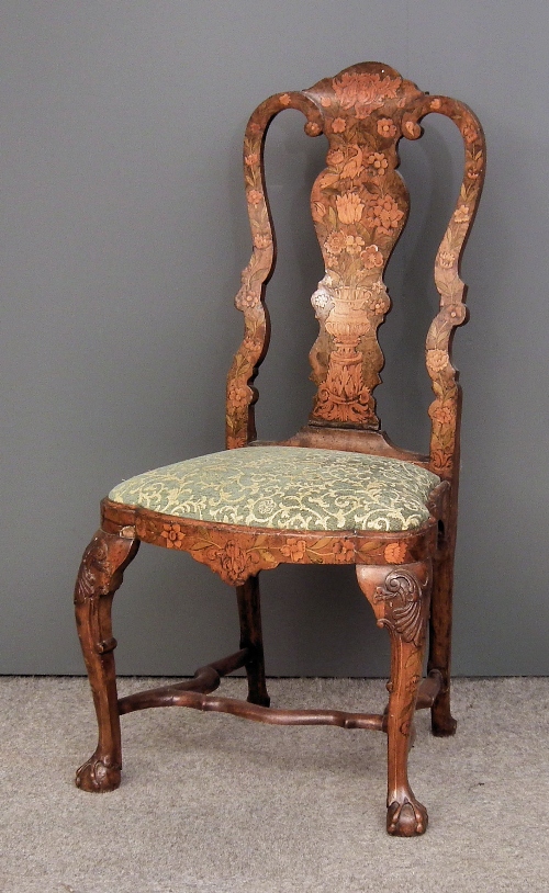 A late 18th Century Dutch walnut