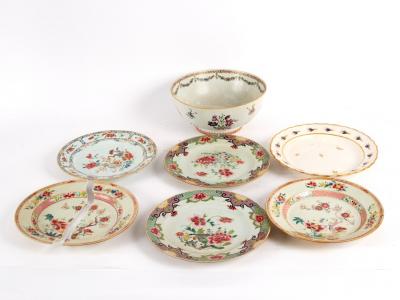 A late 18th Century famille rose