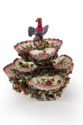 A late 18th Century polychrome