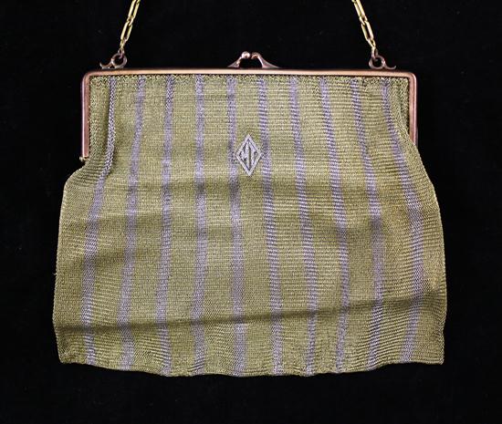A late 1920's 9ct four colour