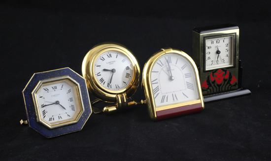 A late 1990's Cartier gilt metal