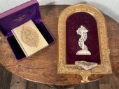 A late 19th C. carved bone vin