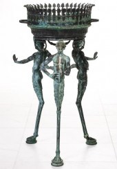 A LATE 19TH C. ITALIAN POMPEIA