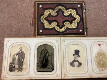 A late 19th C. Photo album, with