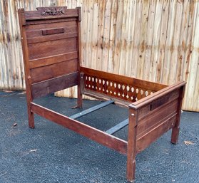 A late 19th C. Victorian carved