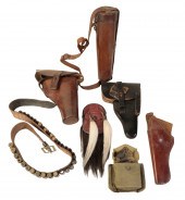 A LATE 19TH CENTURY BROWN LEAT
