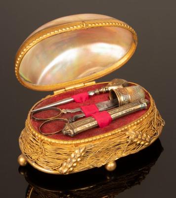 A late 19th Century etui in a