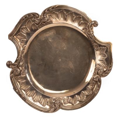 A late 19th Century French silver