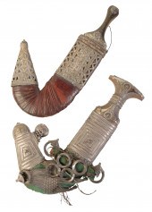 A LATE 19TH CENTURY JAMBIYA wi
