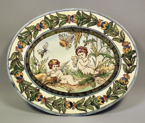 A late 19th Century lead glazed