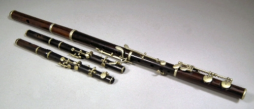 A late 19th Century rosewood