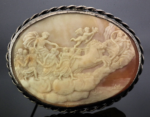 A late 19th Century silvery metal