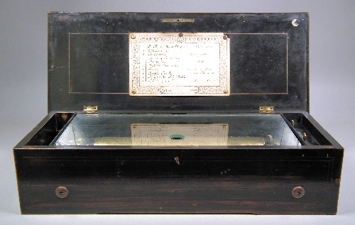 A late 19th Century Swiss ten air