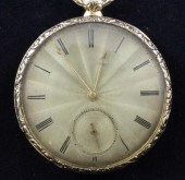 A late 19th century Swiss gold
