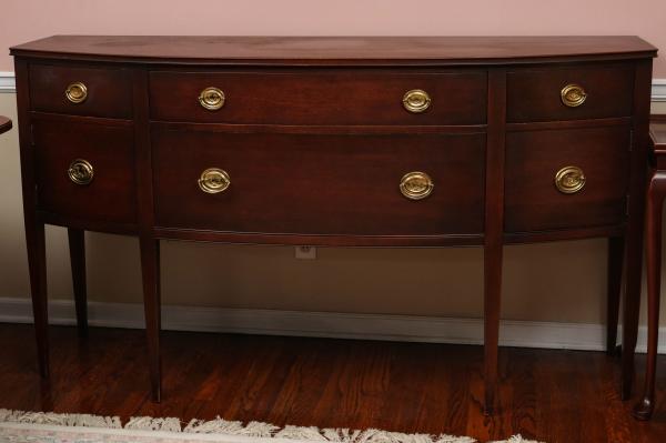 A LATE 20TH C. TOMLINSON MAHOGANY