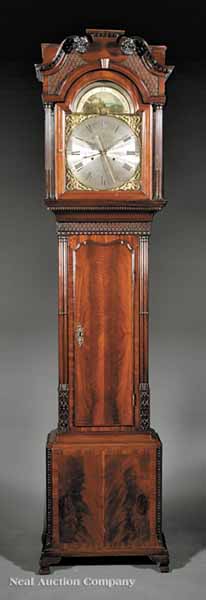 A Late George III Carved Mahogany