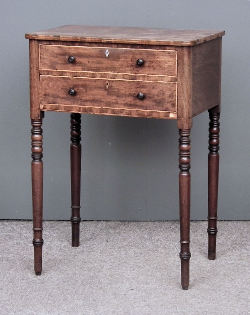 A late George III mahogany