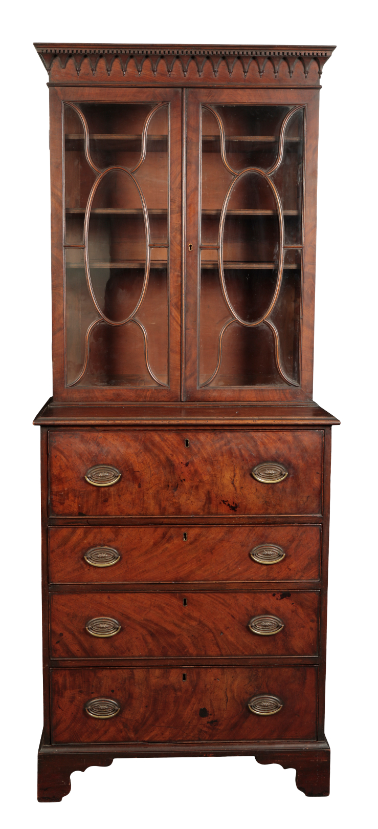 A LATE GEORGE III MAHOGANY