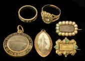 A late Georgian gold coloured
