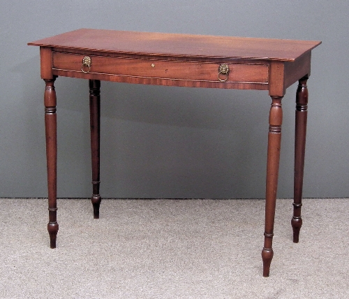 A late Georgian mahogany