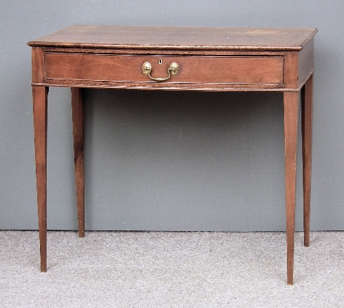A late Georgian mahogany