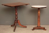 A late Georgian mahogany recta