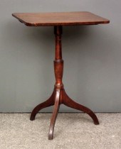 A late Georgian mahogany recta