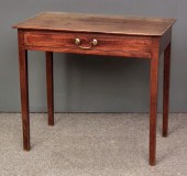 A late Georgian mahogany side