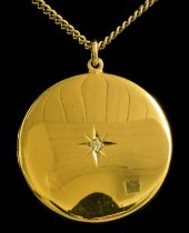 A late Victorian 18ct gold dia