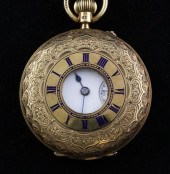 A late Victorian 18ct gold hal