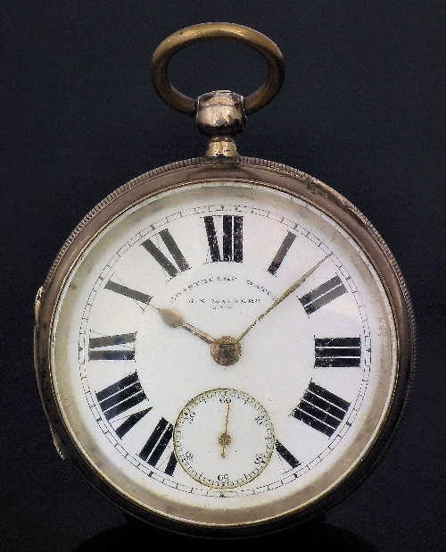 A late Victorian gentleman's silver