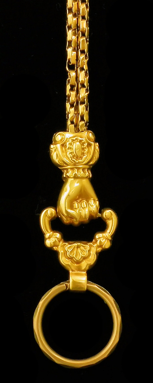 A late Victorian gold coloured