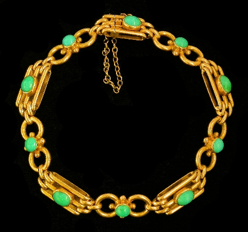A late Victorian gold coloured