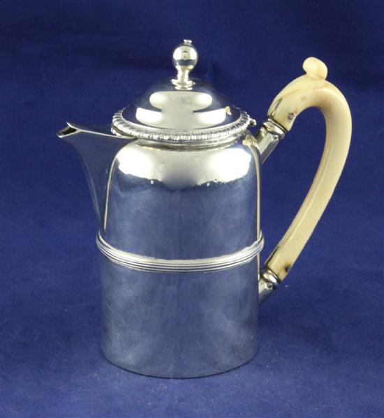 A late Victorian ivory handled