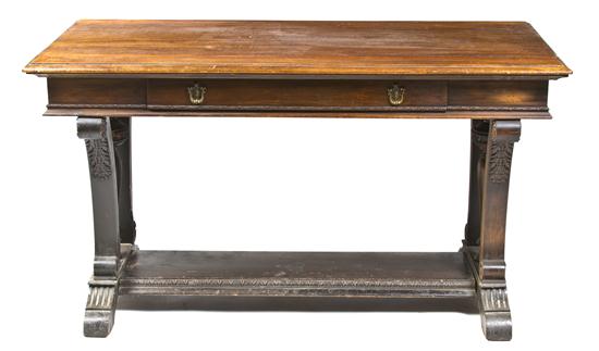 A Late Victorian Library Table