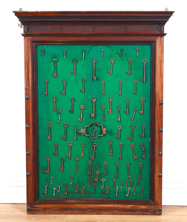 A LATE VICTORIAN MAHOGANY