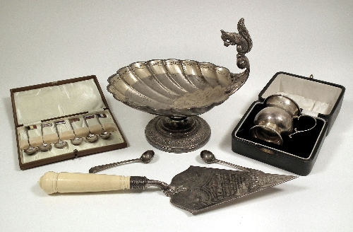 A late Victorian plated