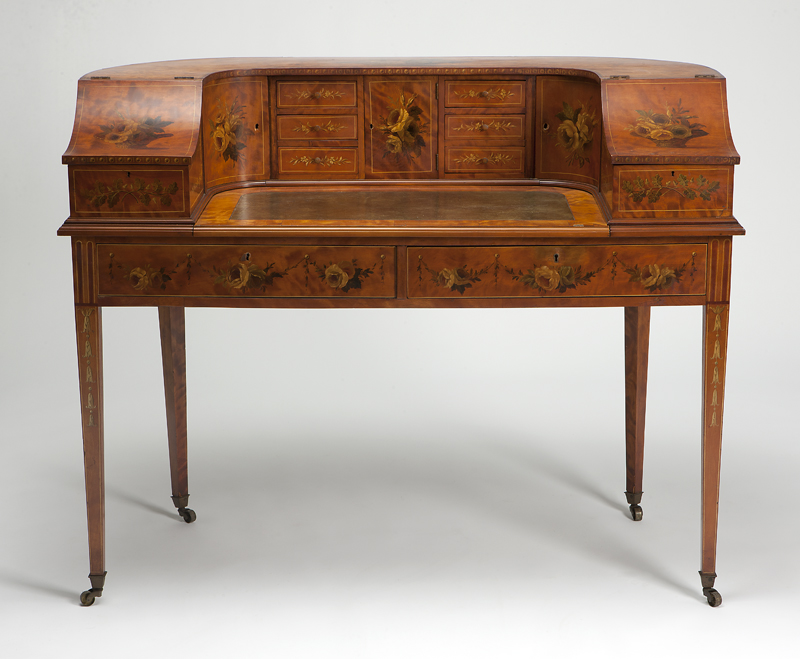 A late Victorian polychrome-painted