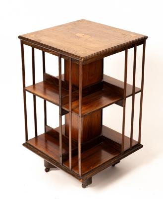 A late Victorian rosewood and