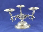 A late Victorian silver centre