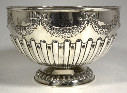 A late Victorian silver circular