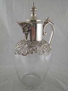 A late Victorian silver mounted