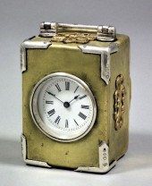 A late Victorian silver mounte