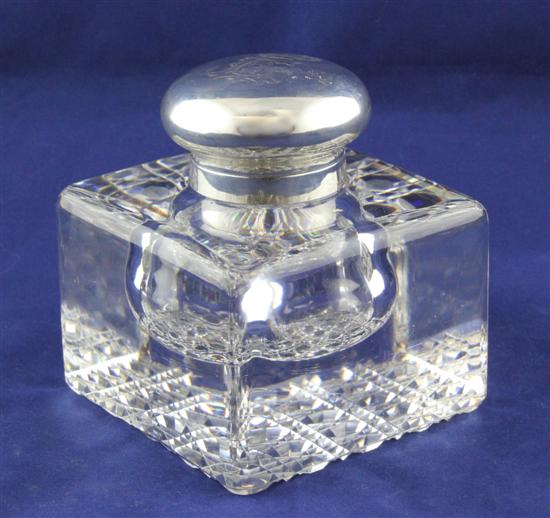 A late Victorian silver mounted
